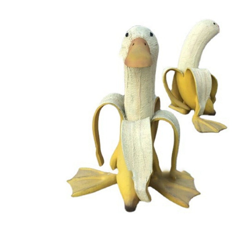 Silly Goose Banana Ornament