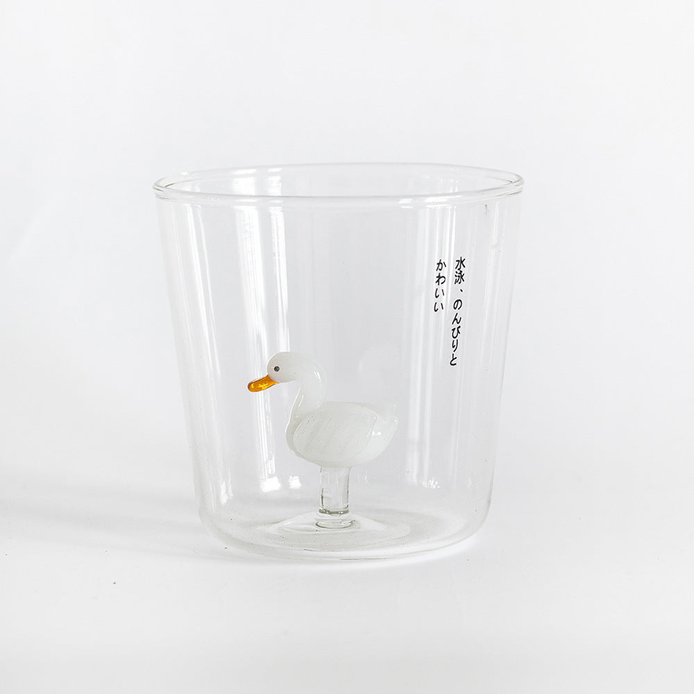 Swimming Goose and Duck Mugs